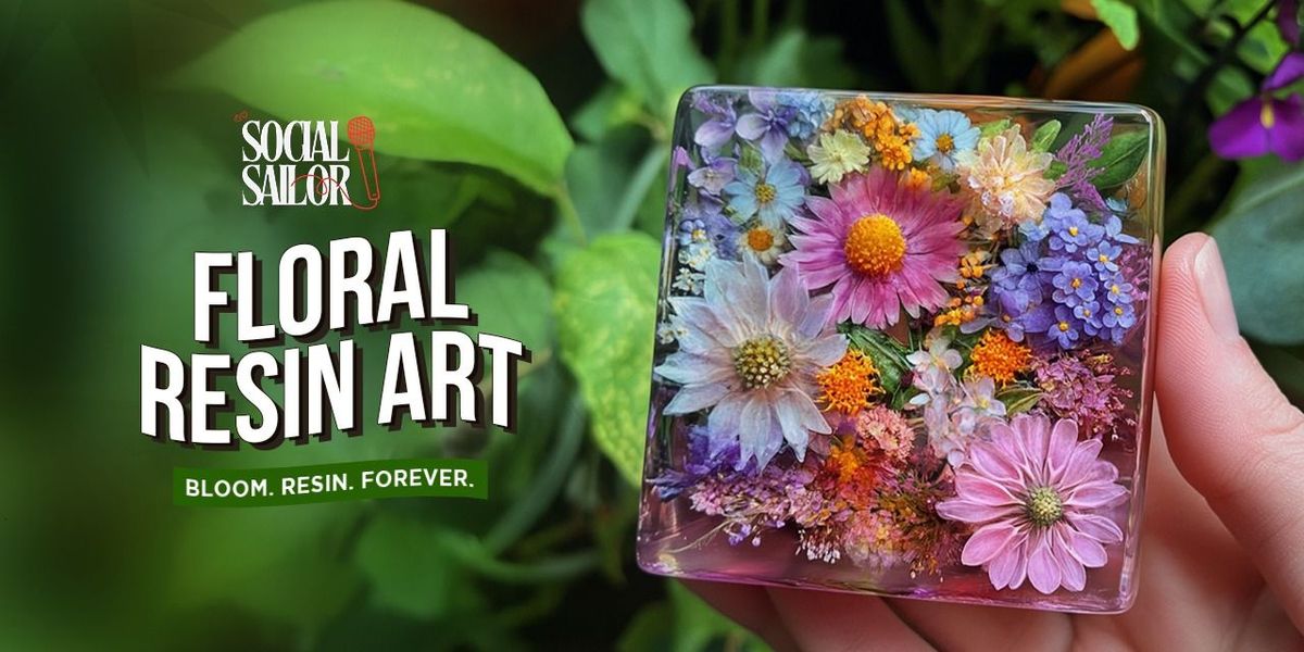 Floral Resin Art Date - Pune