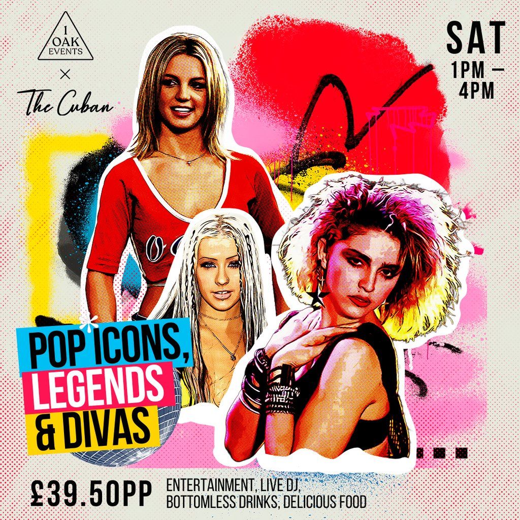 Pop Icons, Legends & Divas Bottomless Brunch