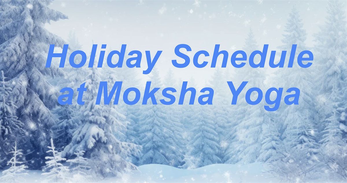 New Year's Eve Day - Morning Classes