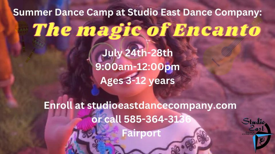 Summer Dance Camp The Magic of Encanto Studio East Dance Company
