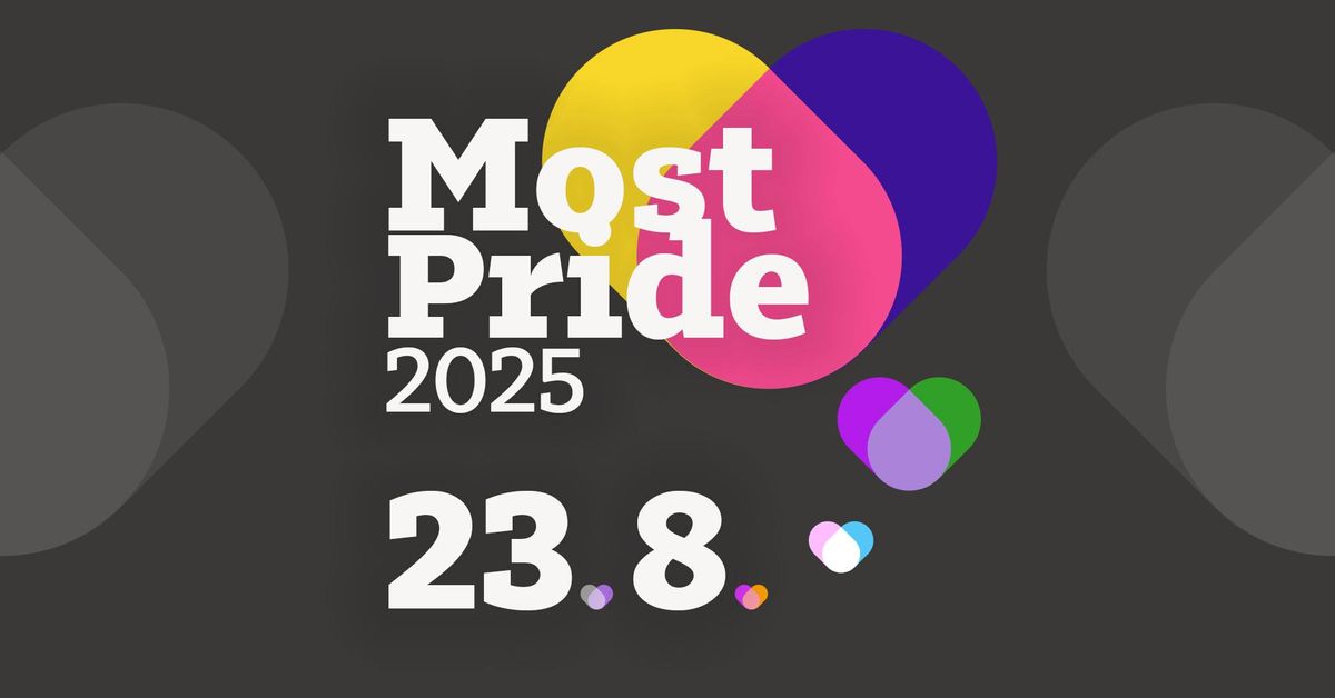 Most Pride 2025 Park Střed, Most, US August 23, 2025