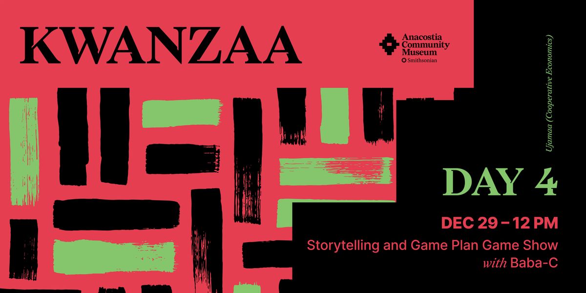 Kwanzaa at ACM: Ujamaa - Storytelling and Game Plan Game Show