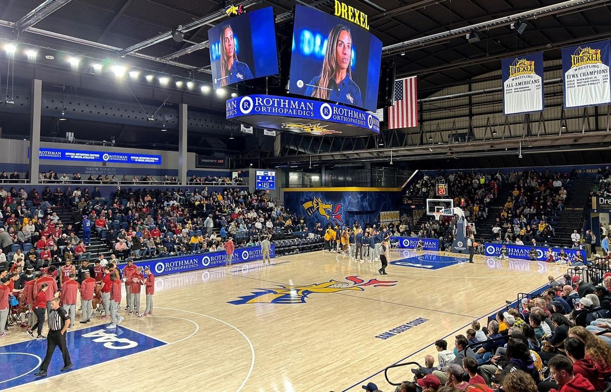 American University Eagles at Drexel Dragons Womens Basketball