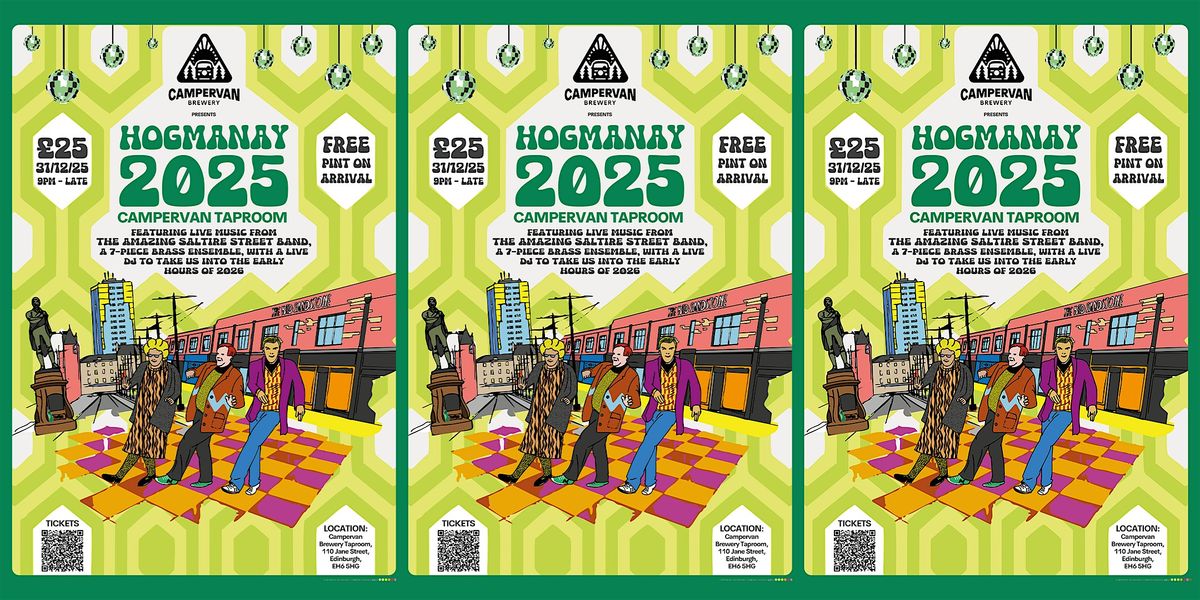 Hogmanay 2025 at Campervan Taproom