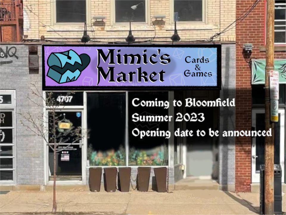 GRAND OPENING - Mimic's Market Cards & Games