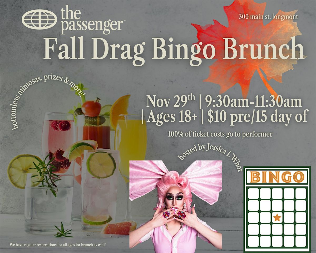Fall Drag Bingo Brunch!