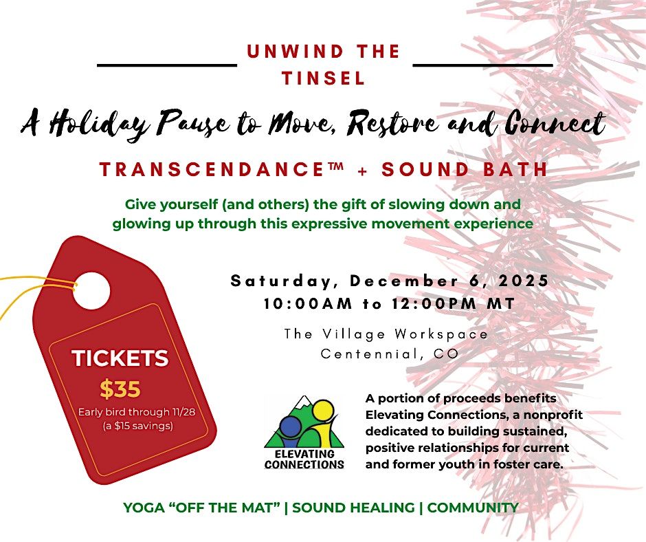 TranscenDance\u2122 movement experience + Sound Bath fundraiser