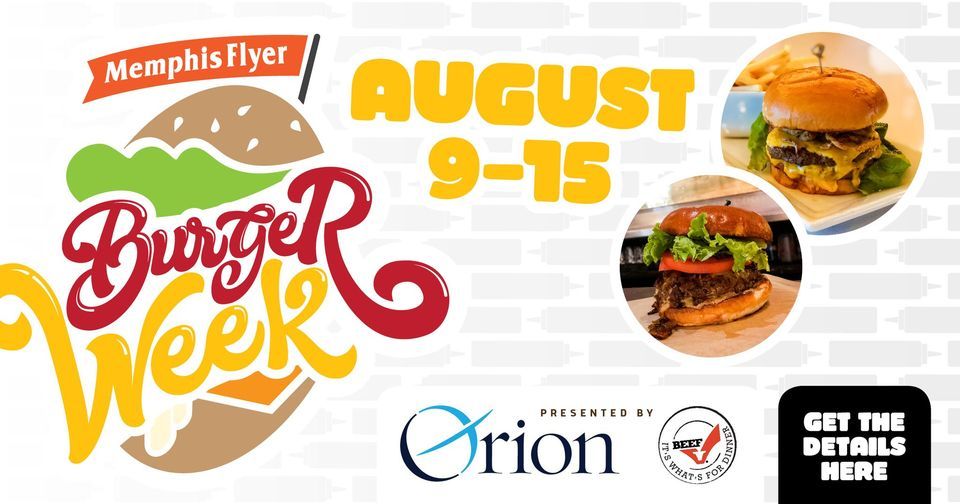 Memphis Flyer Burger Week 2023