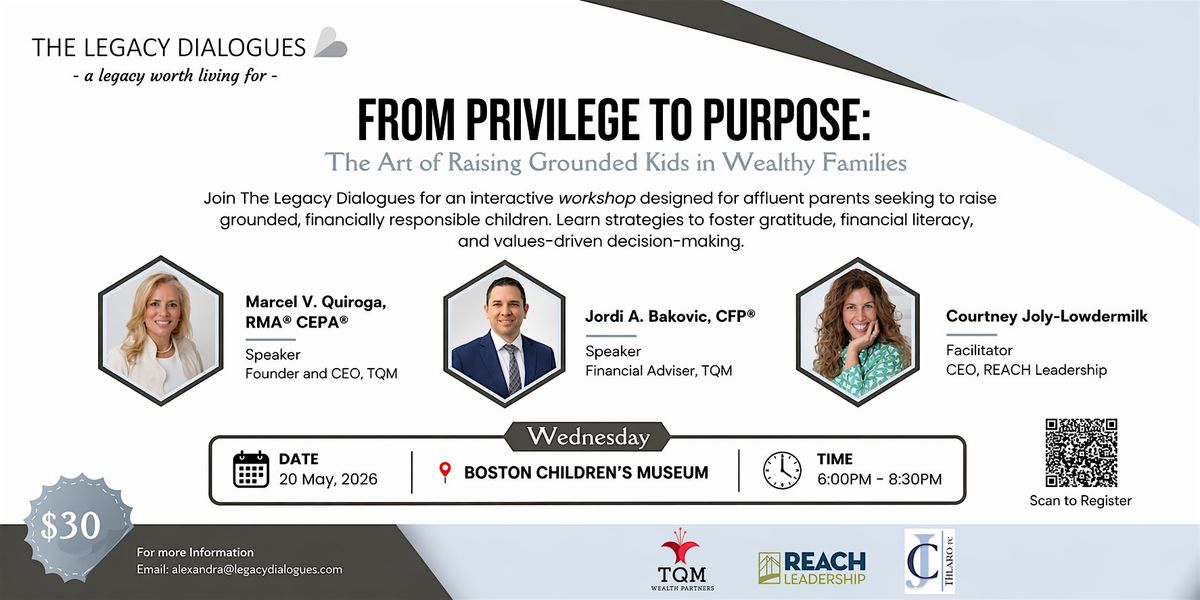 From Privilege to Purpose: Grounded Parenting