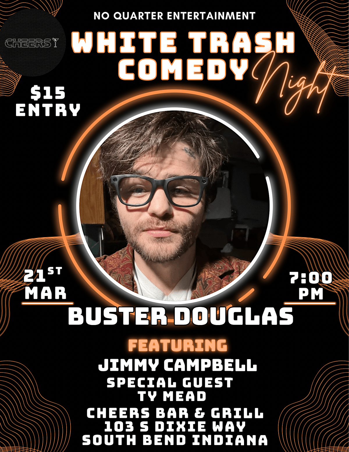 Buster Douglas At Cheers!