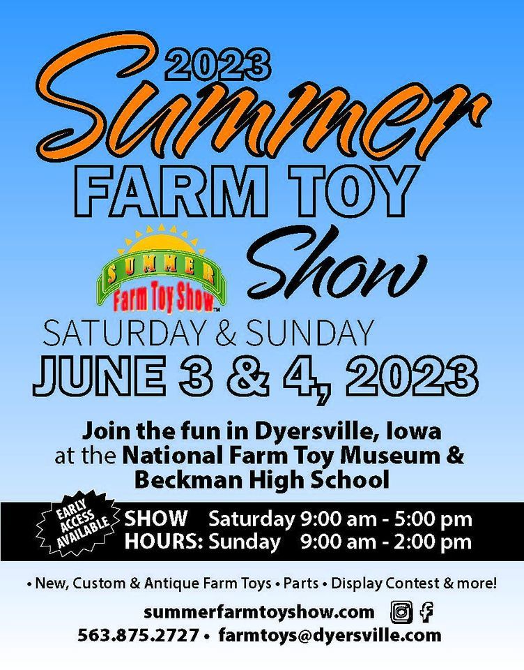 National Farm Toy Museums Summer Farm Toy Show! National Farm Toy