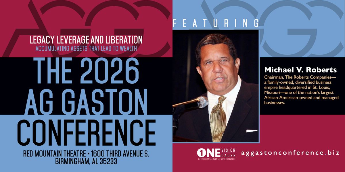 A.G. Gaston Conference 2026