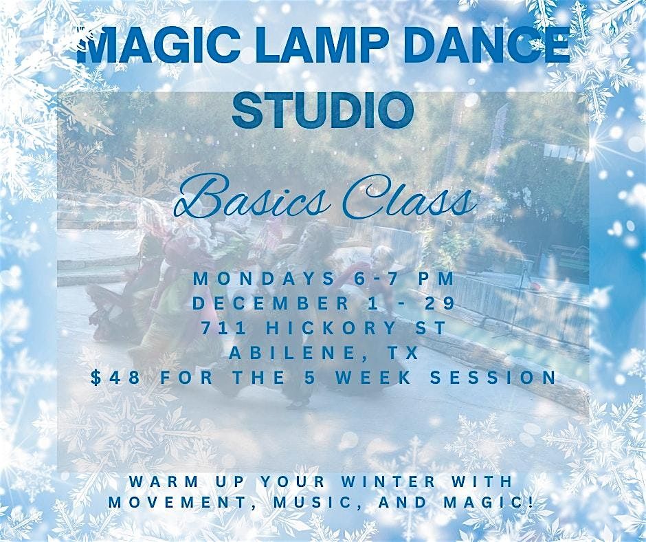 Warm up your winter with movement and magic! 5-week Basics of Belly Dance
