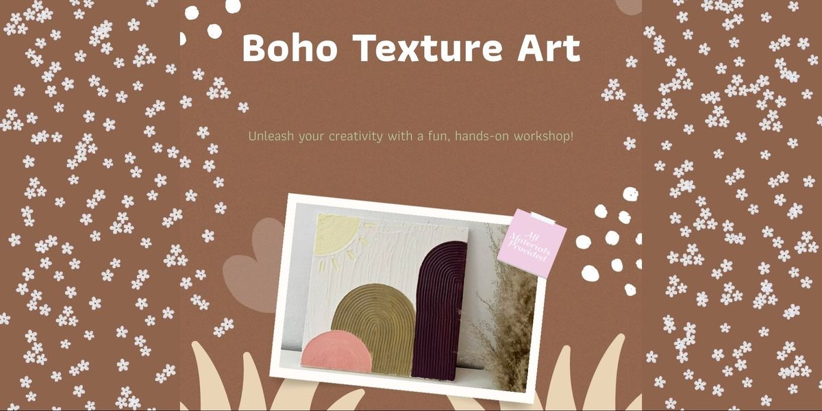 Boho Texture Art