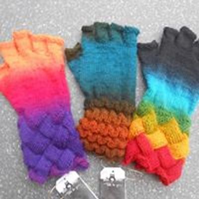 Strickstrumpf, Wolle und Handarbeiten aus Wolle