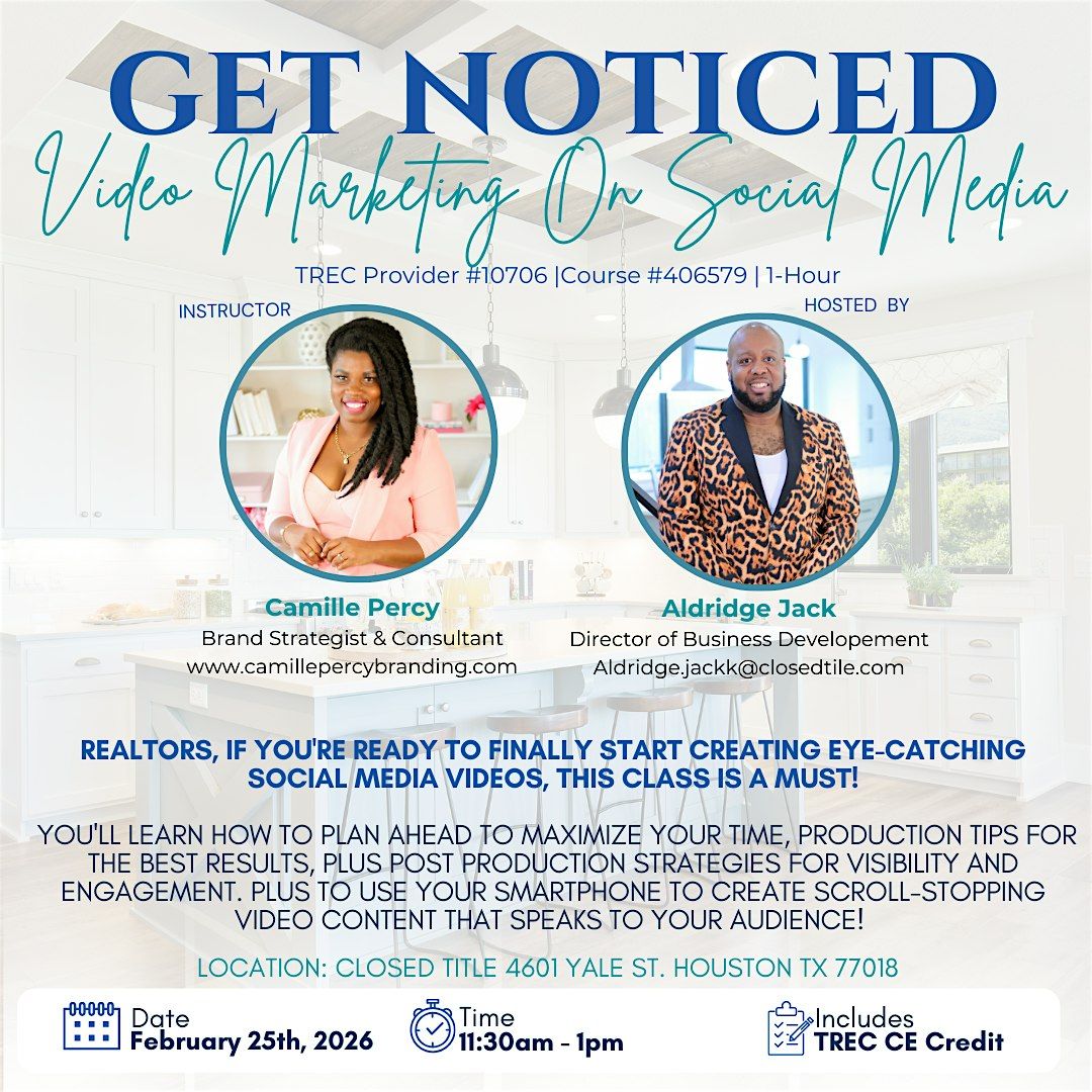 Get Noticed: Video Marketing on Social Media