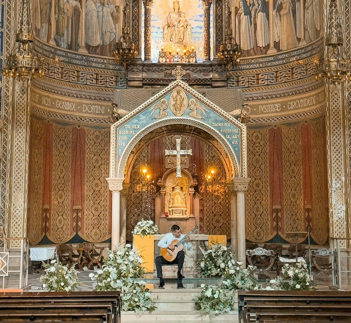 Barcelona: Spanish & Classical Guitar Concert in Santuari de la Mare de D\u00e9u