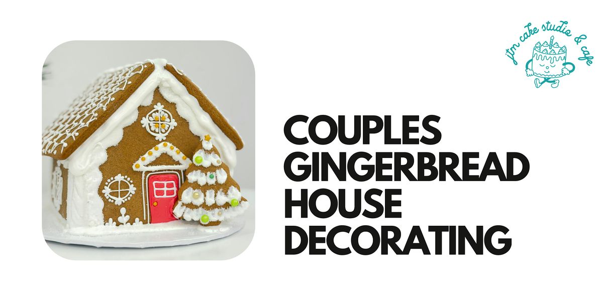 Couples Gingerbread House Decorating
