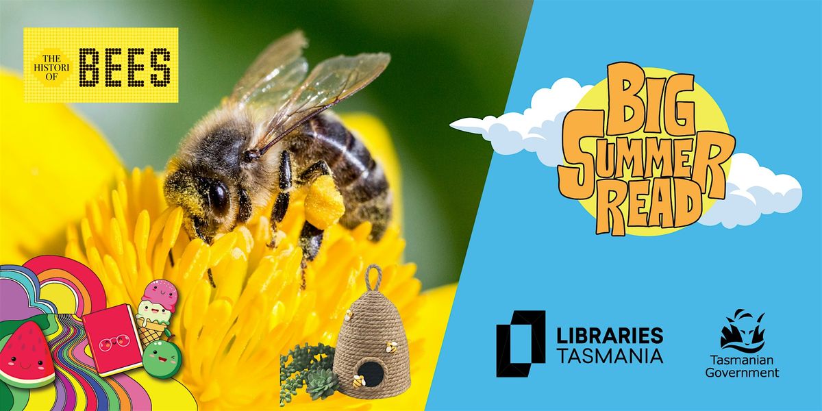 Skep-making meets the Histori of Bees at Hobart Library