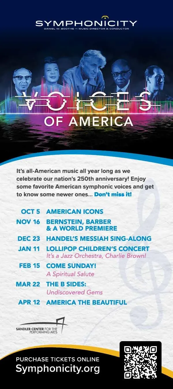 Symphonicity: Come Sunday! at Sandler Center for the Performing Arts