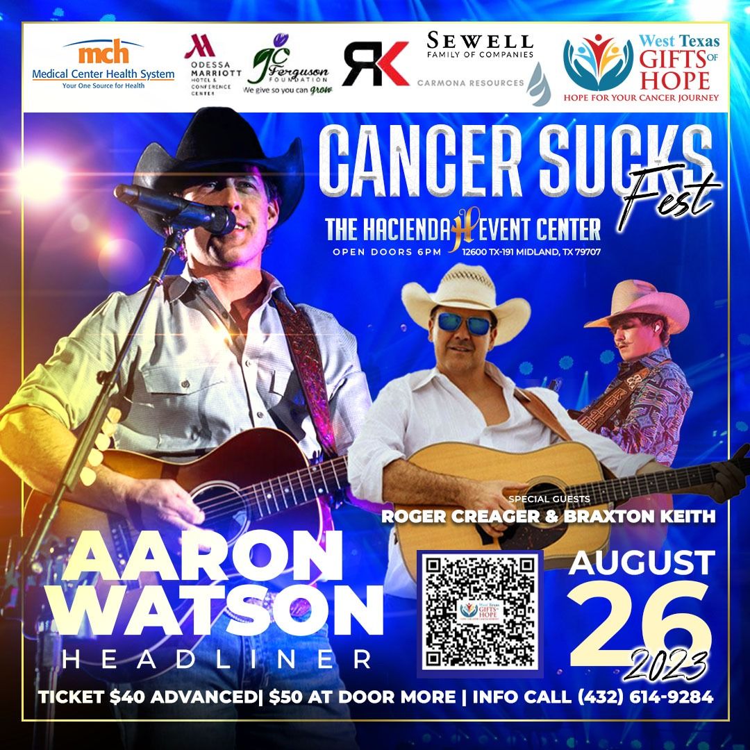 Braxton Keith and Aaron Watson at Cowtown Outdoor Venue