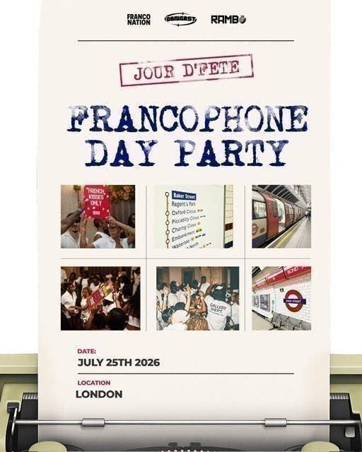 \u2600\ufe0f SUMMER \ud83c\uddeb\ud83c\uddf7 FDAY PARTY LONDON JOUR D'FETE 2026.