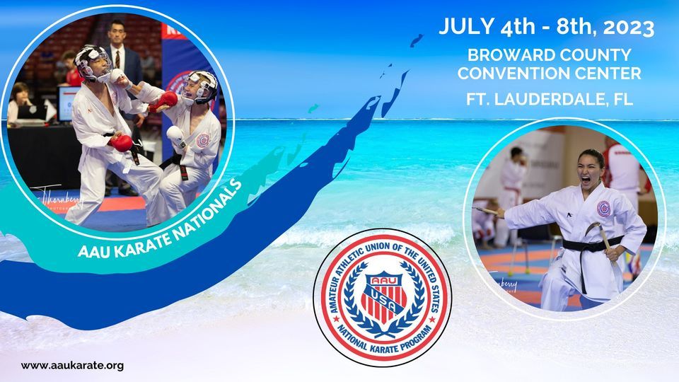 2023 AAU Karate National Championships Broward County Convention