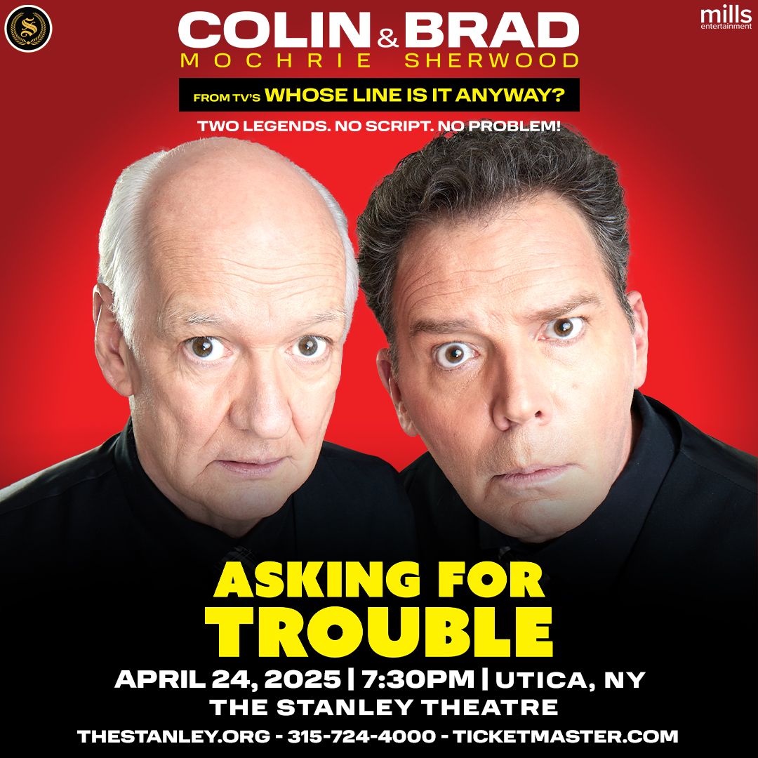Colin Mochrie and Brad Sherwood at Effingham Performance Center