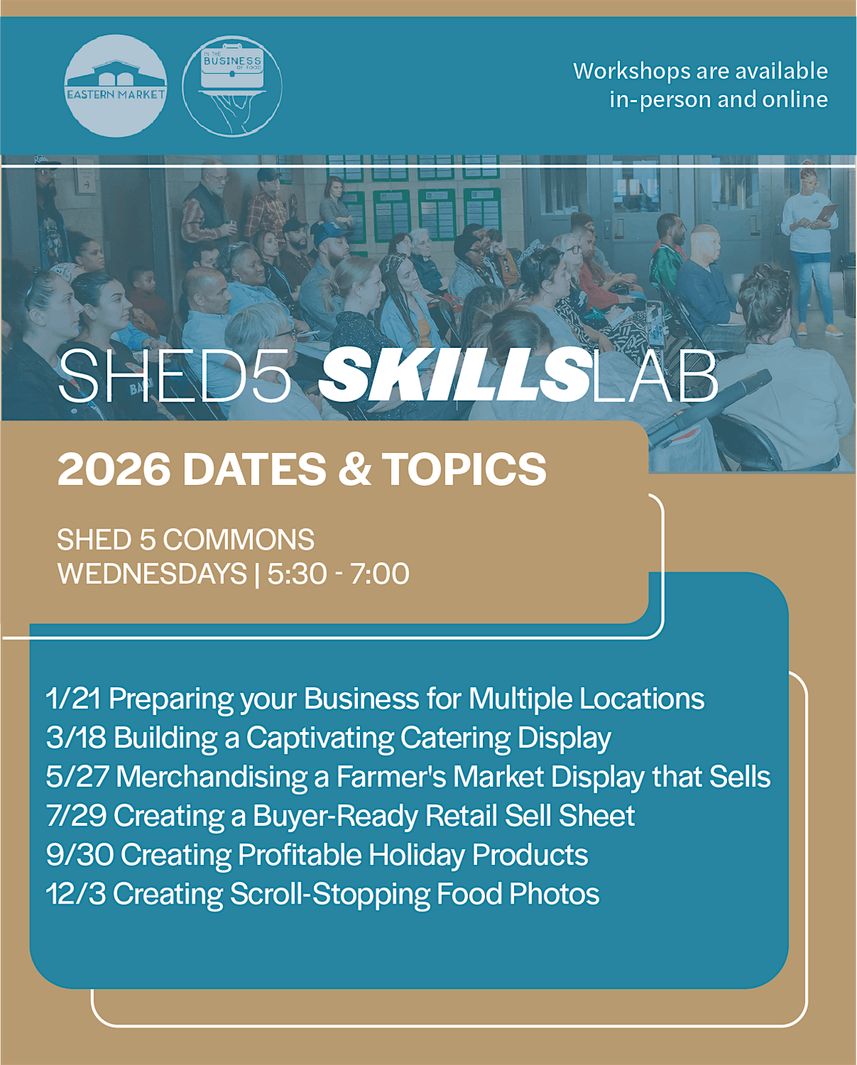 Shed 5 Skills Lab: Creating a Buyer-Ready Retail Sell Sheet