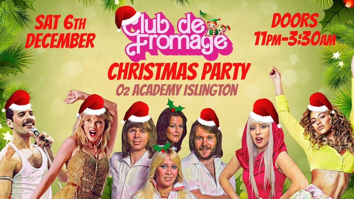 Club de Fromage - 6th December: Christmas Party!