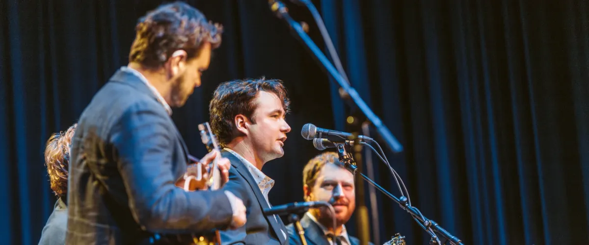 The Slocan Ramblers at Diana Wortham Theatre at Wortham Center for the Performing Arts