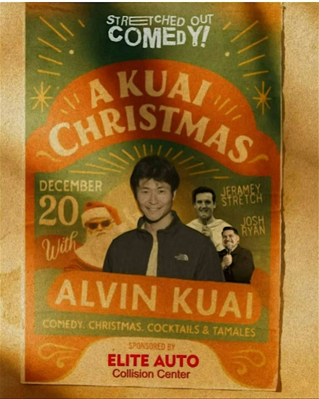 A Kuai Christmas - ALVIN KUAI Presented by Stretched Out Comedy