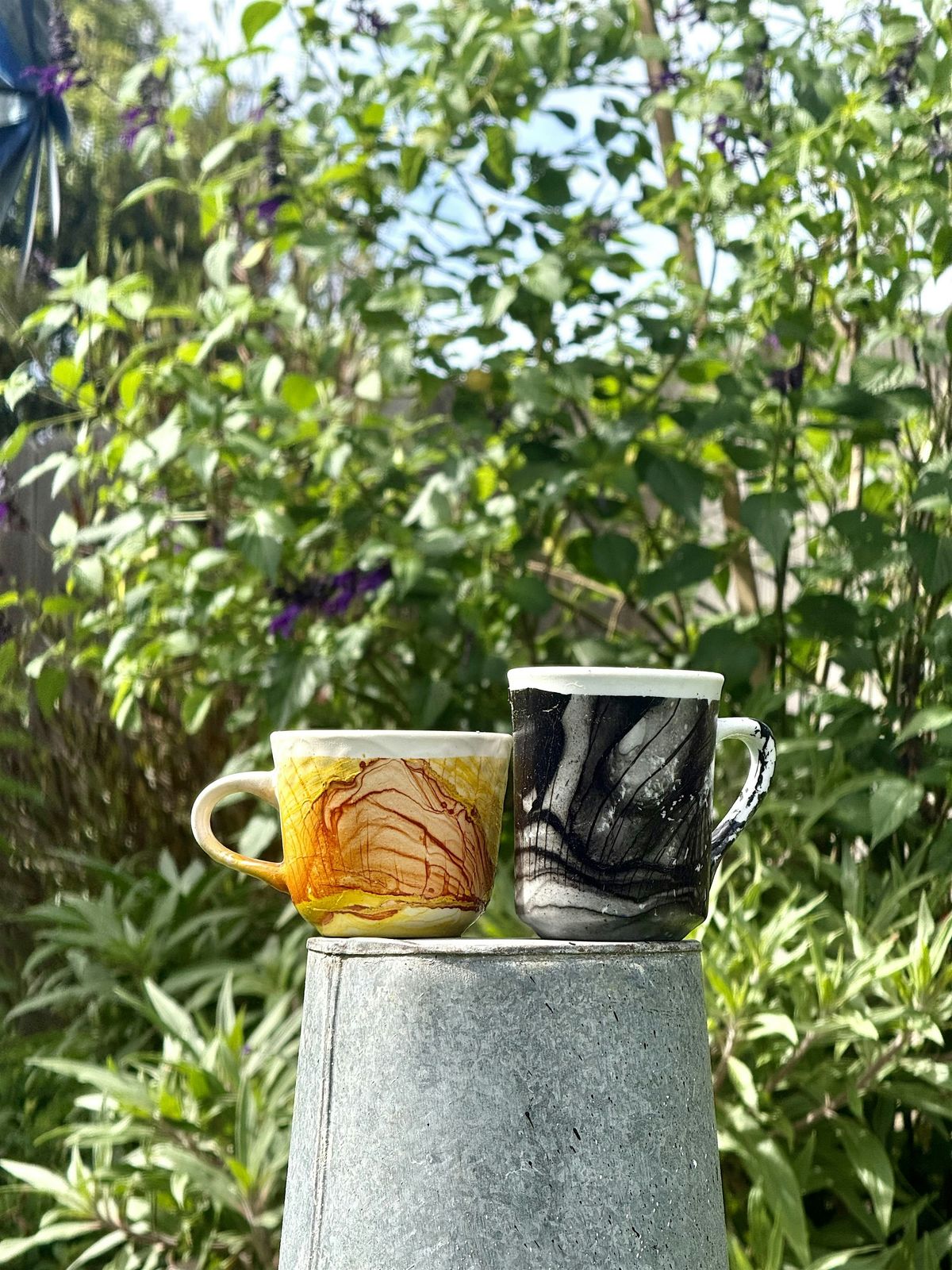 \u2728ART WITH ALI\u2728 Coffee Mug Marbling!