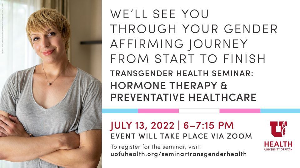 Transgender Health Seminar: Gender Affirming Hormone Therapy ...