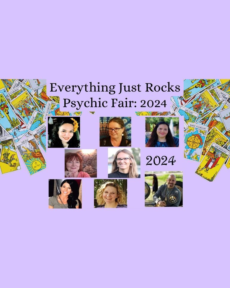 Psychic Fair 2024! Meet Our Readers Everything Just Rocks, Tempe, AZ January 21, 2024