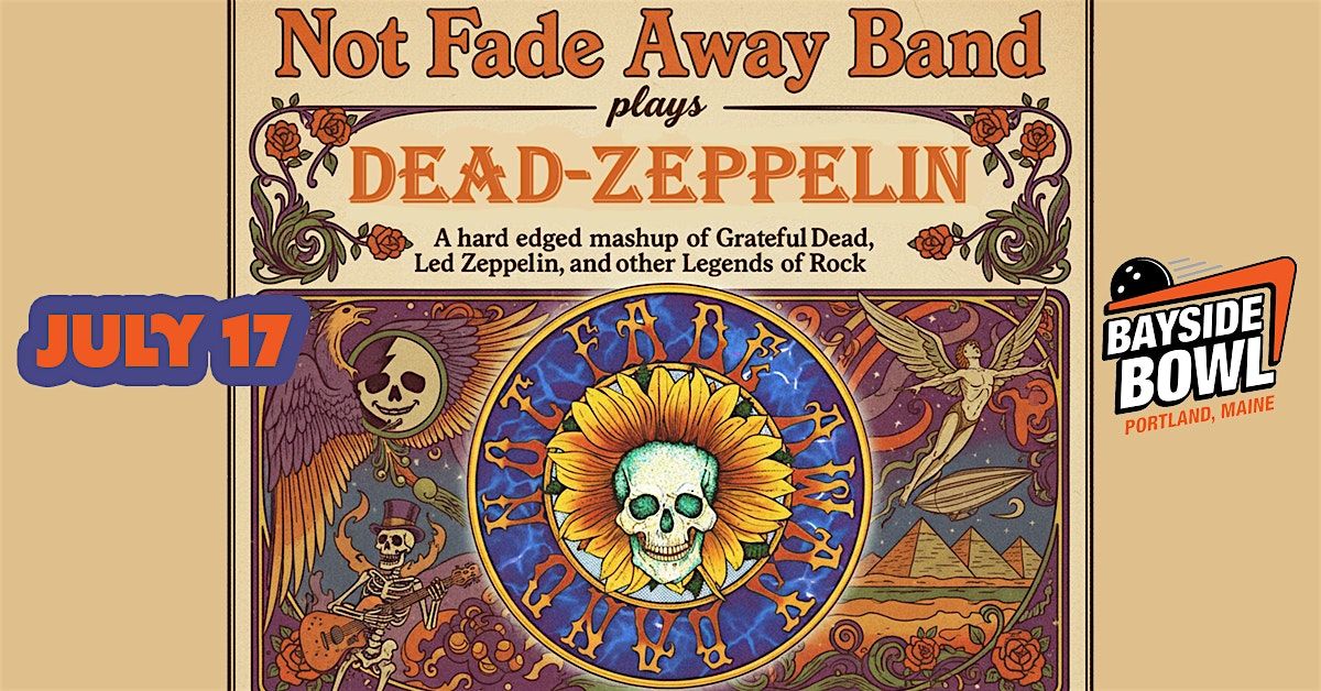 Not Fade Away Band plays Dead-Zeppelin live at Bayside Bowl | all-ages