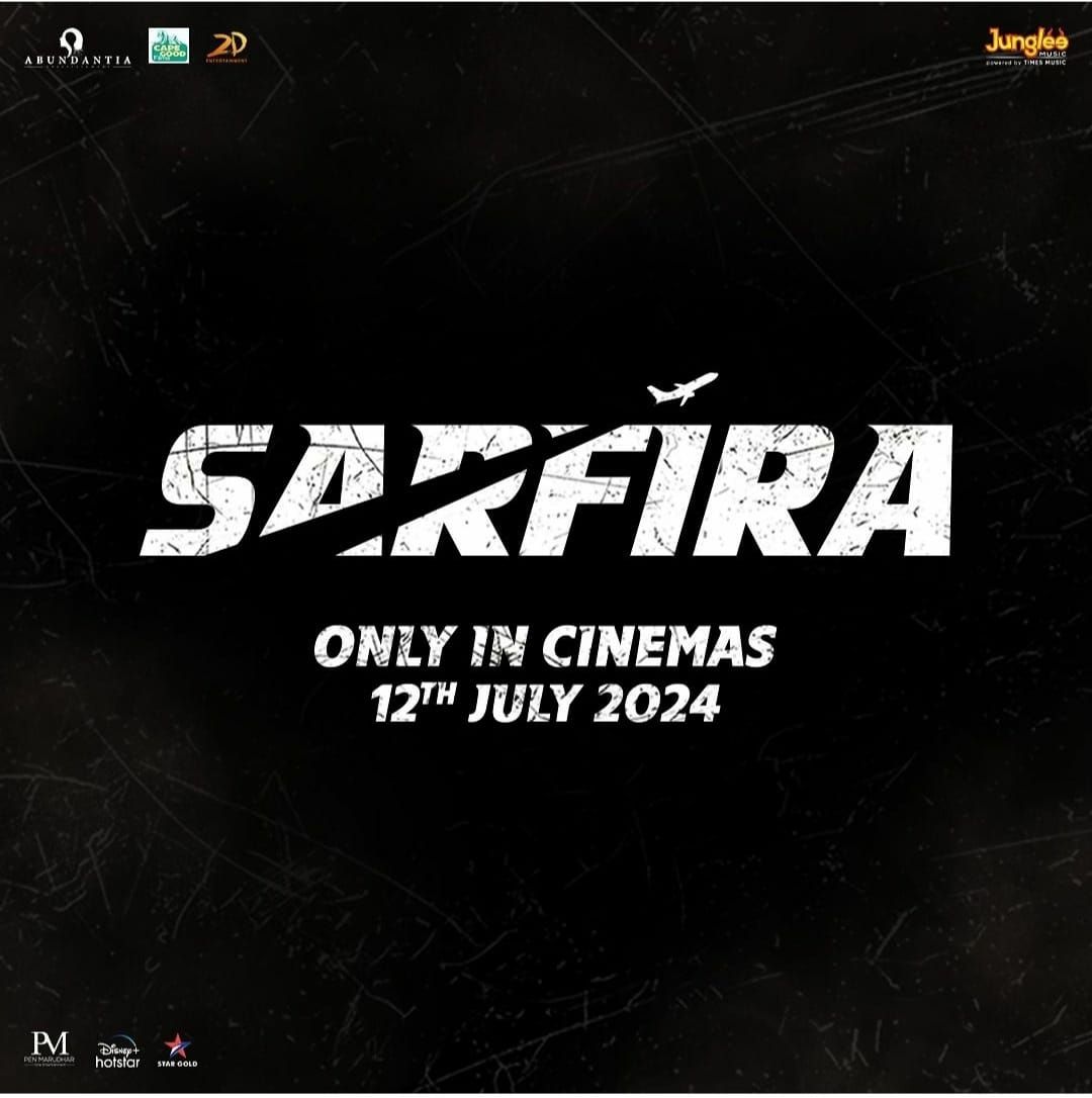 SARFIRA Meghdoot Theatre, New Delhi, DL July 12, 2024