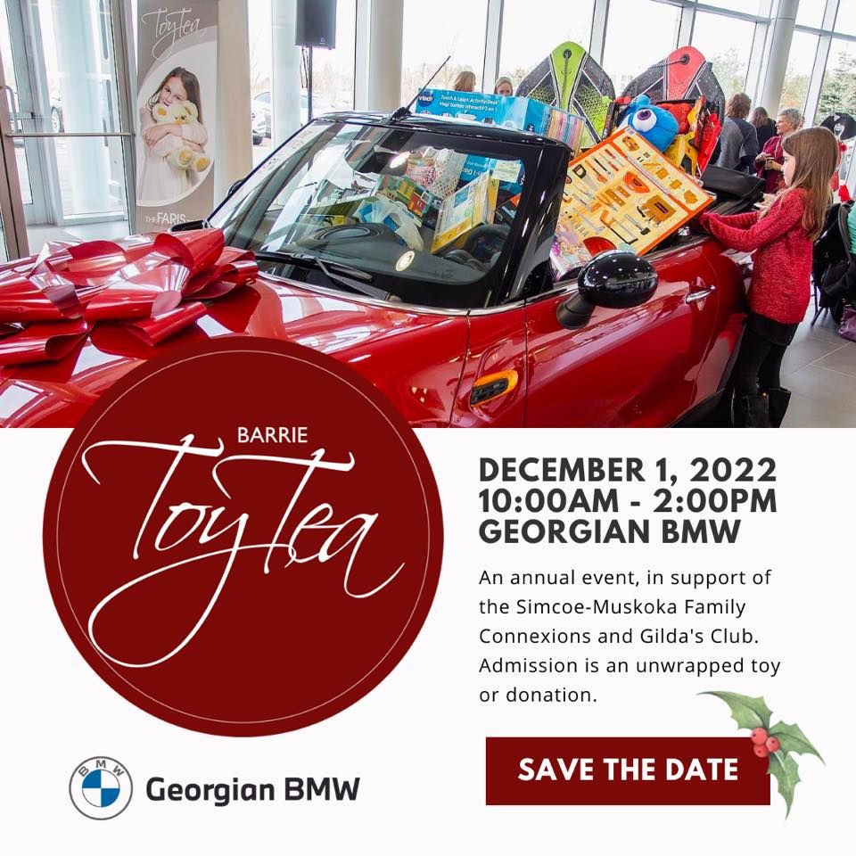 Barrie Toy Tea 2022 BMW, Barrie, ON December 1, 2022