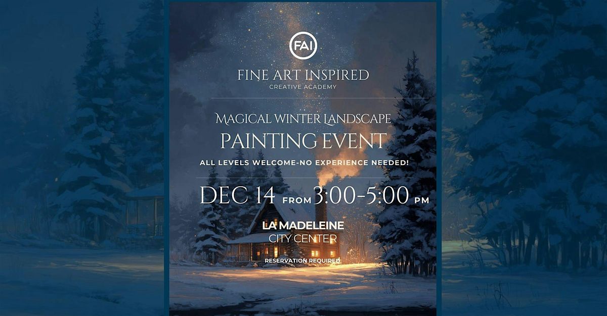 MAGICAL WINTER PAINT NIGHT