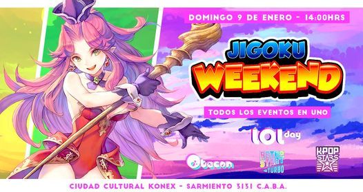 Jigoku Weekend - Todos los EVENTOS en UNO