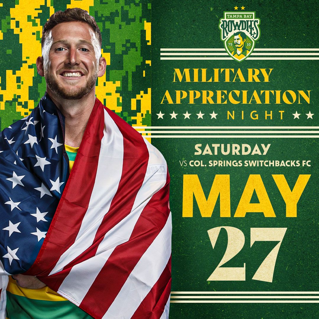 Colorado Springs Switchbacks FC at Tampa Bay Rowdies at Al Lang Stadium