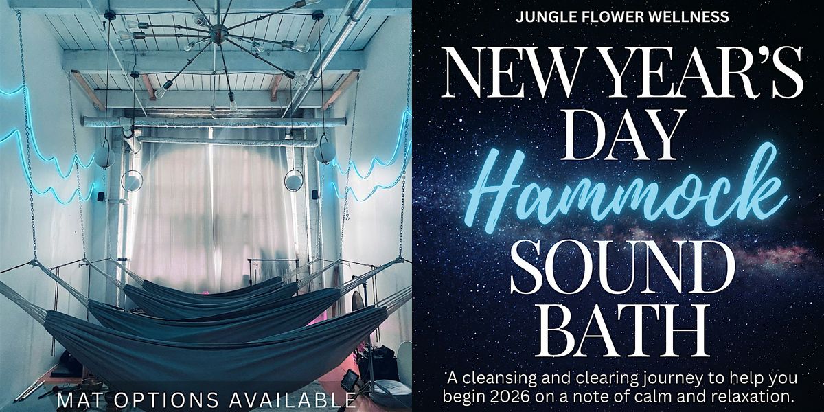 New Year's Day Hammock Sound Bath | Meditation Sound Healing Relax Toronto
