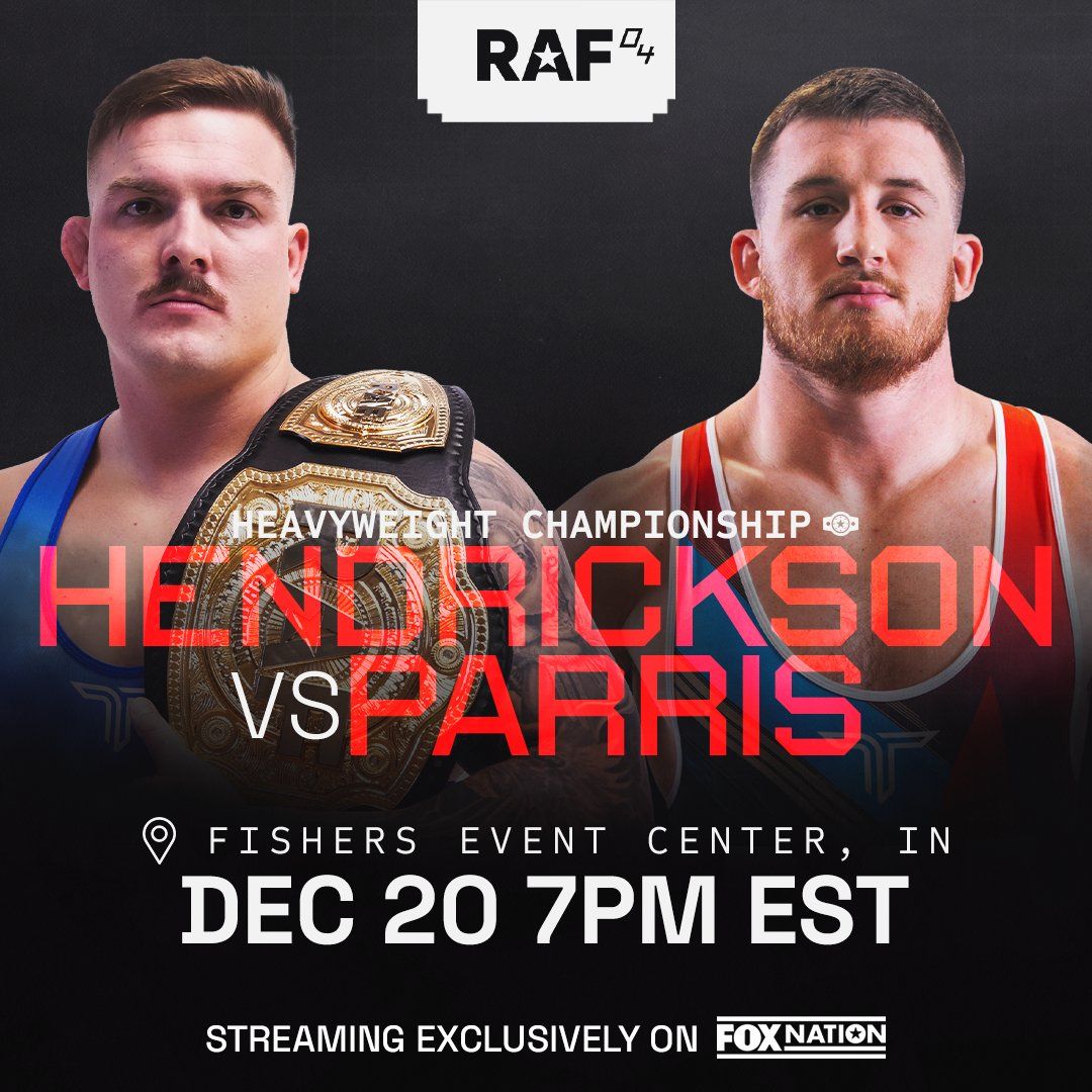 Mason Parris vs Wyatt Hendrickson at Fishers Event Center