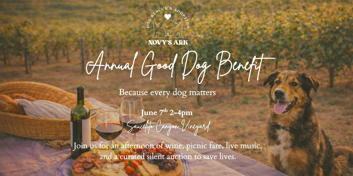 Novy's Ark Annual Good Dog Benefit