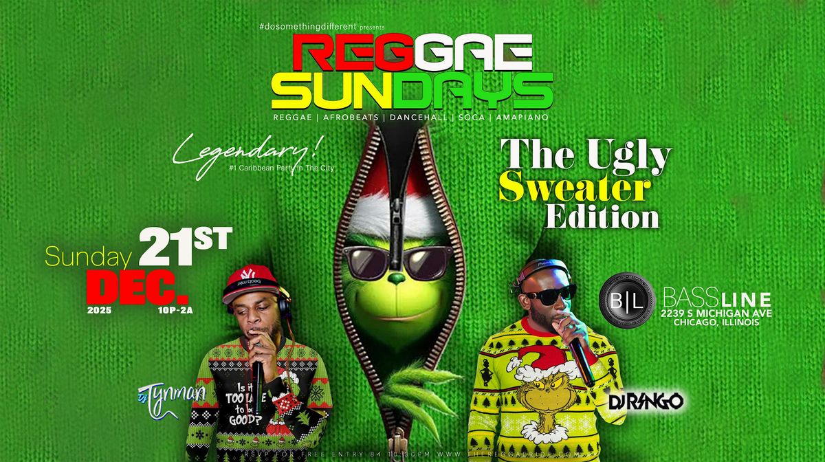 REGGAE SUNDAY: The #1 Caribbean Party In The City