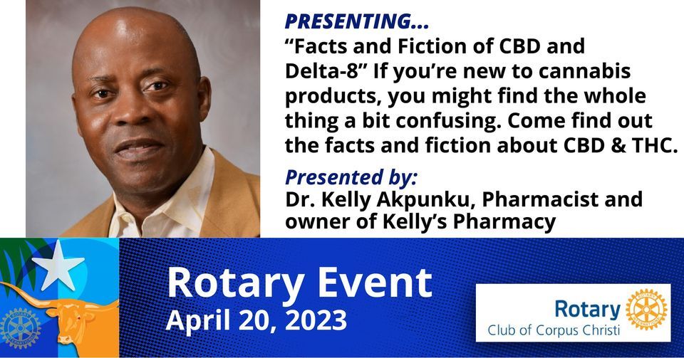 Dr. Kelly Akpunku, Kellys Pharmacy, “Facts and Fiction of CBD and Delta
