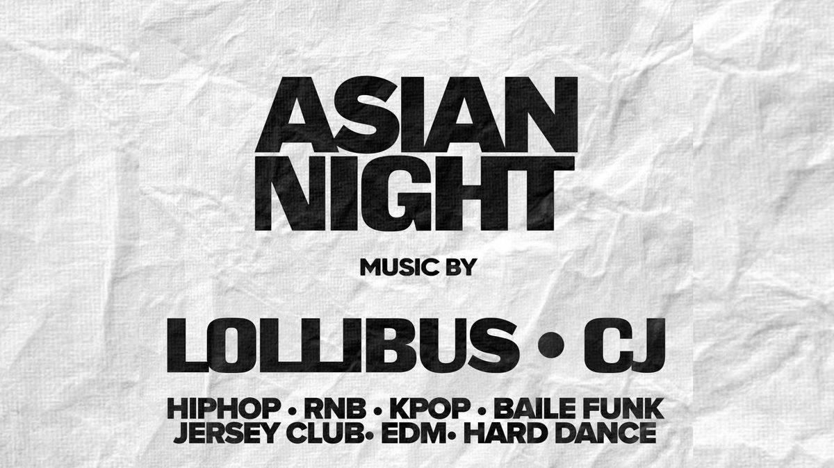 FIESTA THURSDAYS | ASIAN NIGHT