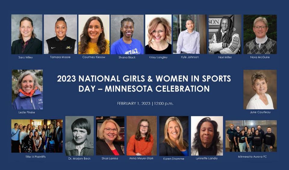 2023 National Girls And Women In Sports Day Minnesota Celebration Minnesota History Center 