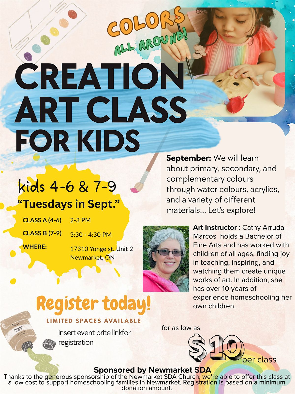 Creation Art Classes for Kids