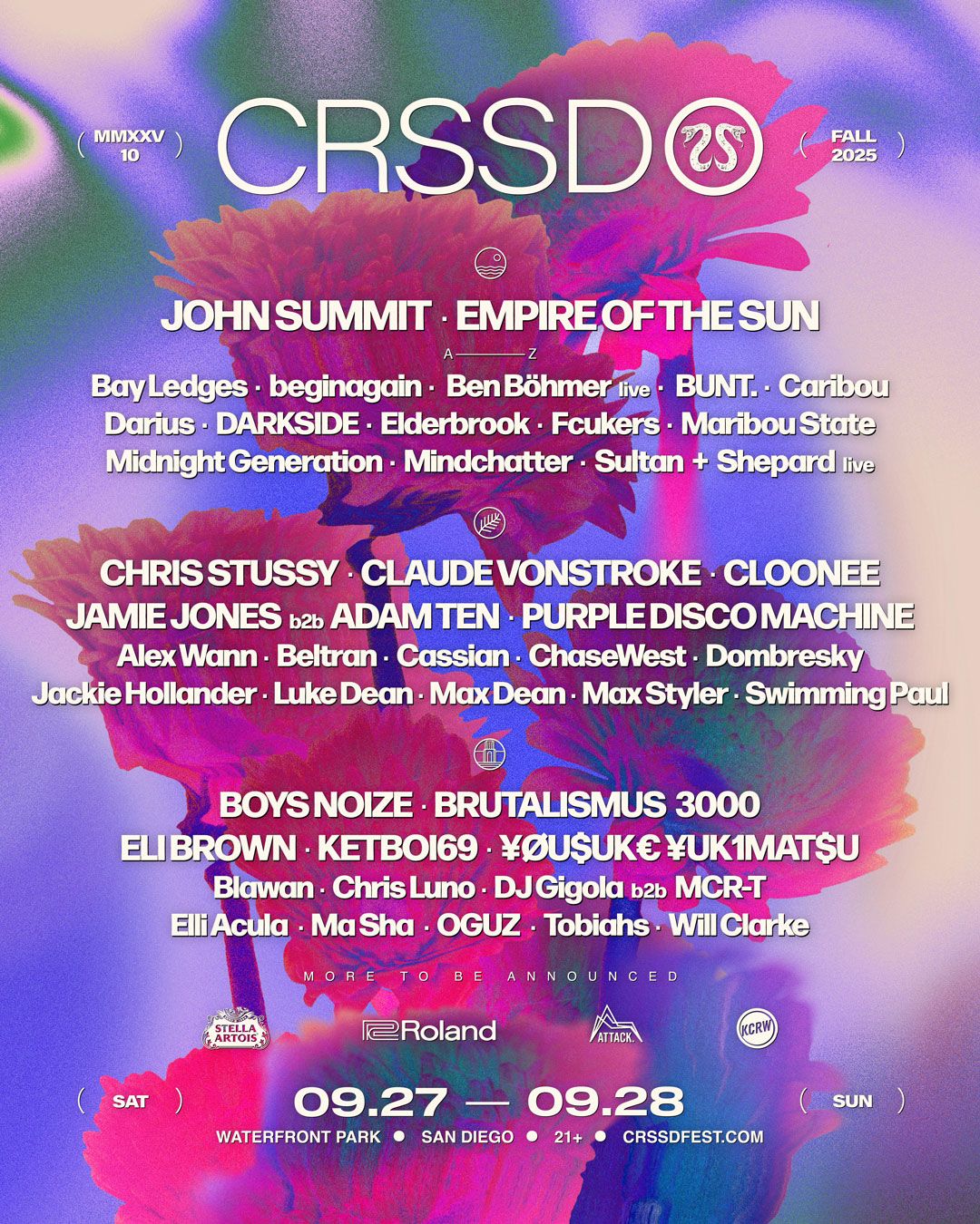 CRSSD Fest - Sunday at Waterfront Park San Diego
